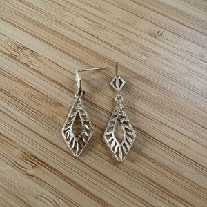 14K Drop Earrings